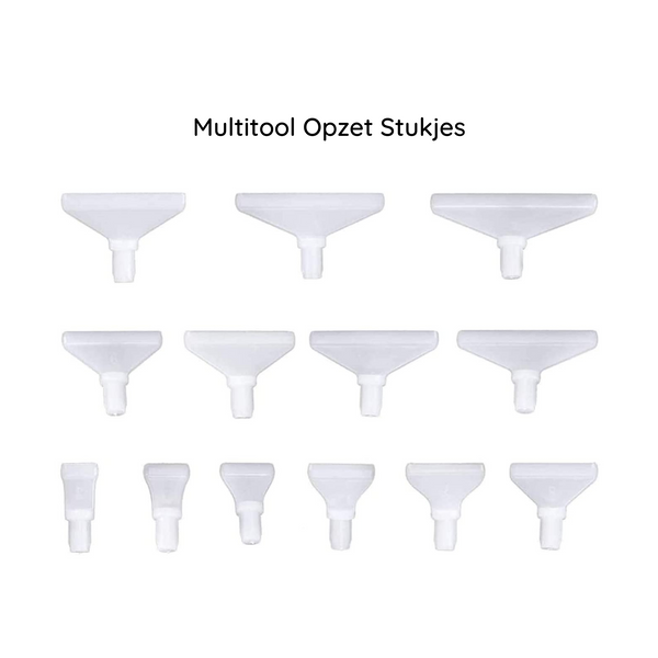 Multitool Opzet Stukjes | 13 stuks