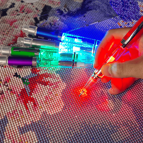 Premium  Pen met LED licht | 5 Kleuren