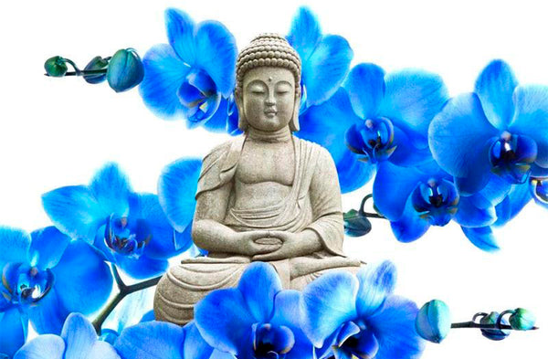 Flowers And Buddha PIX-198