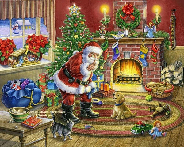Christmas Santa Claus And Dog PIX-234