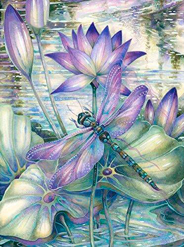 Flowers Lotus Dragonfly PIX-449