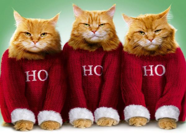 Ho Ho Ho Cat Christmas PIX-471