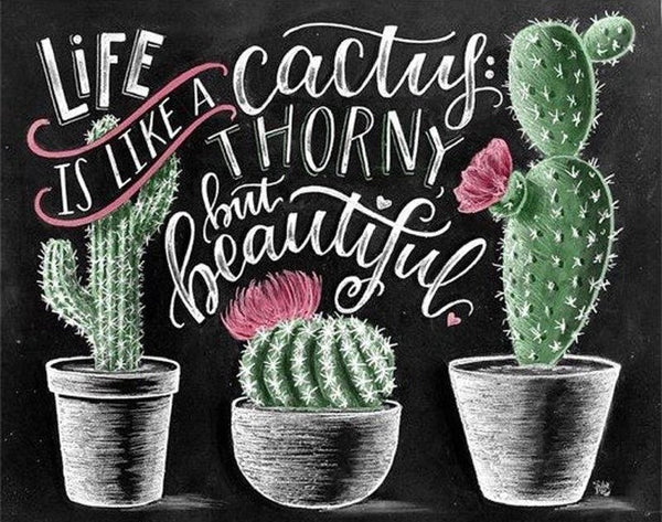 Life Is Like A Cactus PIX-582