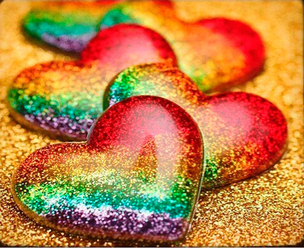 Rainbow Heart Love PIX-592