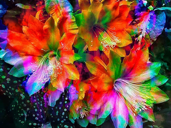 Rainbow Flowers PIX-771