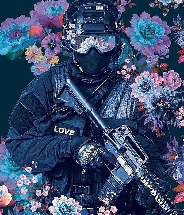 Police Flowers PIX-1318